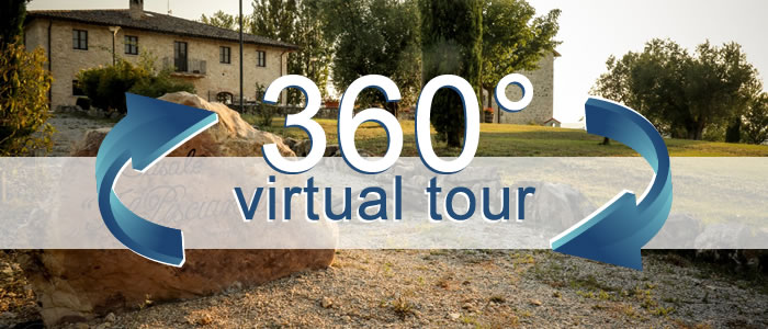 Click per visualizzare il Virtual Tour di Agriturismo Casale Il Pisciarello