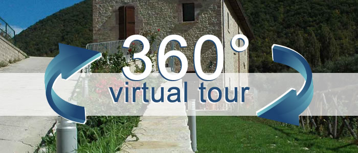 Click per visualizzare il Virtual Tour di Agriturismo Casale La Palombara