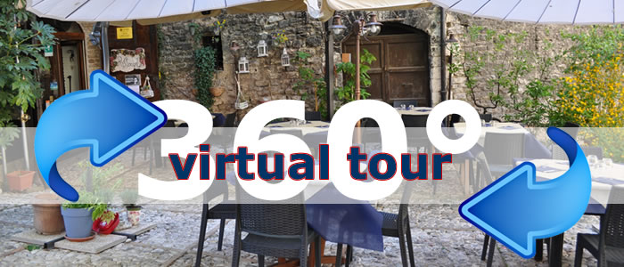 Click per visualizzare il Virtual Tour di Cantina de' Corvi